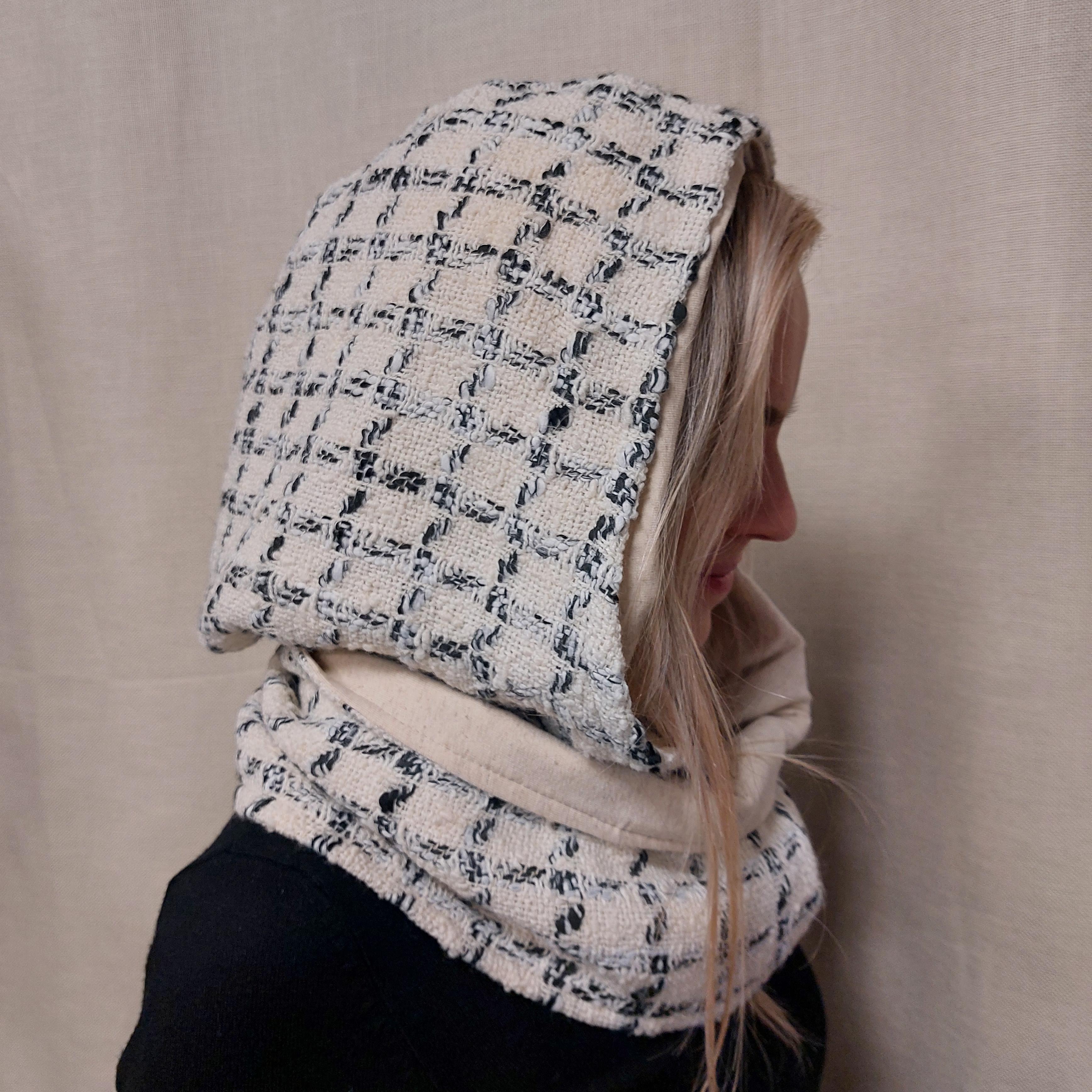 Oboustranný kapucošál